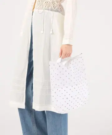 Khadi and Co 카디&코 VICHY 핸드백 코튼 도트