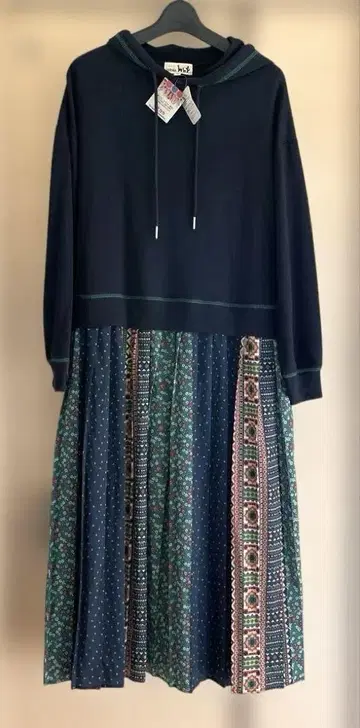 티티카카 미사용 새상품 미니 쭈리 도킹 원피스 네이비