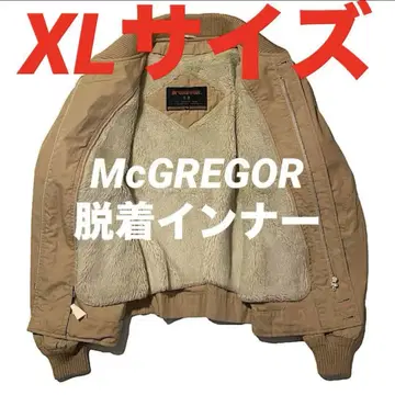 맥그리거 McGREGOR 더비 자켓 짧은 기장 인조 모피 XL 사이즈