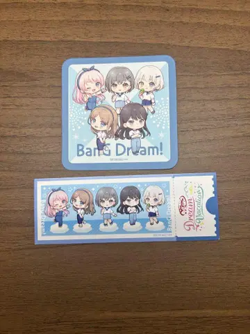 BanG Dream! MyGO!!!!! 코스터, 티켓풍 카드