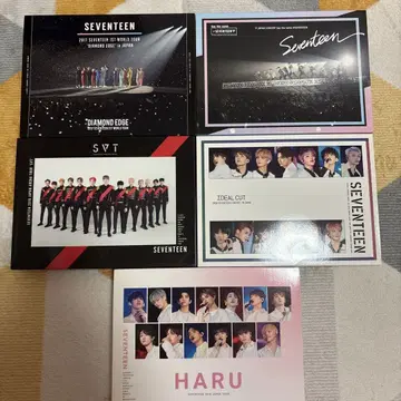 SEVENTEEN 콘서트 DVD 5개 세트