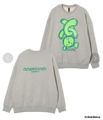 SILAS x INSANE BEAR SWEAT TOP 사이러스 맨투맨