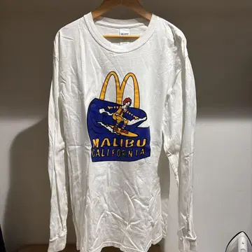 맥도날드 롱 슬리브 T셔츠 M