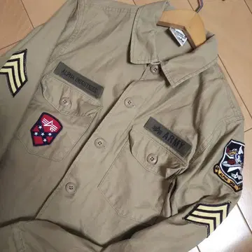 ALPHA INDUSTRIES 알파 밀리터리 셔츠 워크 셔츠