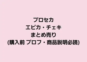 프로세카 에피카 폴라로이드 묶음 판매