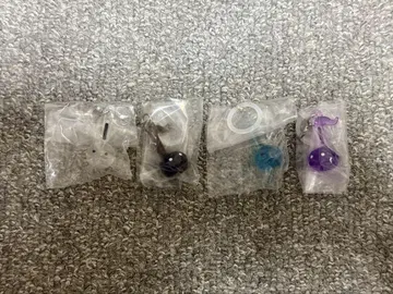 오타마톤 메지루시 액세서리 화이트 블랙 블루 퍼플