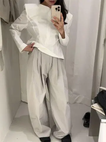 Amomento 그레이 팬츠