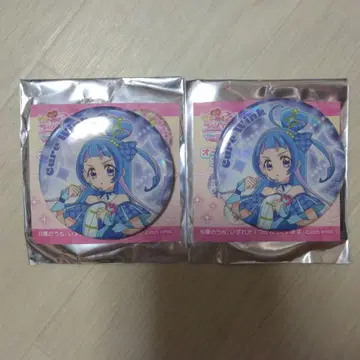 영화 너와 아이돌 프리큐어 오로라 캔 배지 컬렉션 큐어 잉크