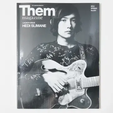 Them magazine No.001 2014 HEDI SLIMANE