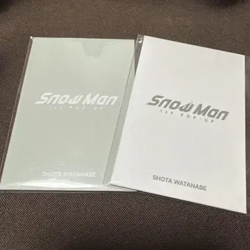 [ 와타나베 쇼타 ] SnowMan 한국 POPUP 포토 카드 세트