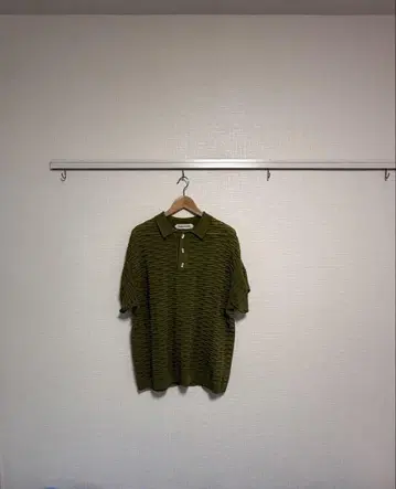 namacheko 24ss 텍스처 피케 셔츠
