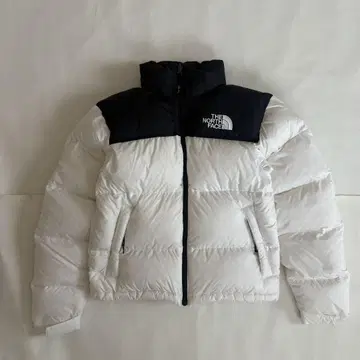 THE NORTH FACE 다운 자켓 S 사이즈 화이트/블랙