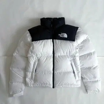 THE NORTH FACE 다운 자켓 S 사이즈 화이트/블랙