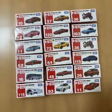 토미카 미니카 세트 18점 미개봉 새상품