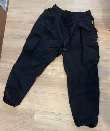 SEE SEE WIDE NYLON CARGO PANTS