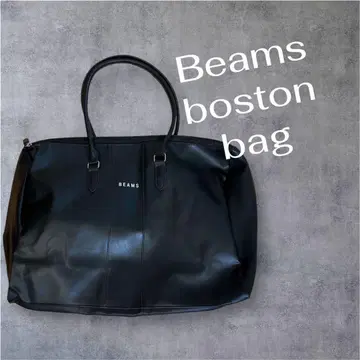 BEAMS 보스턴 백 Black