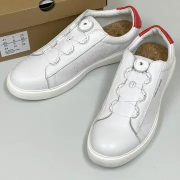 [미사용] pg YOUTH GONE 스니커즈 화이트 경량 프리락