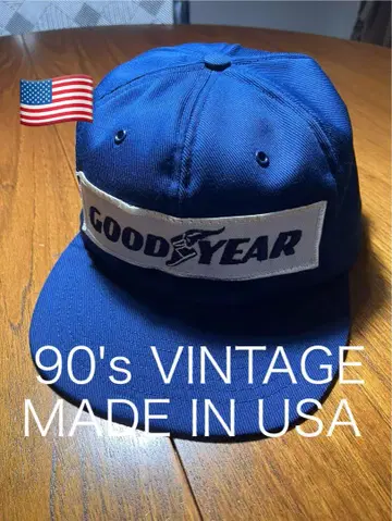 USA제! 90s 빈티지 굿이어 캡 빈티지