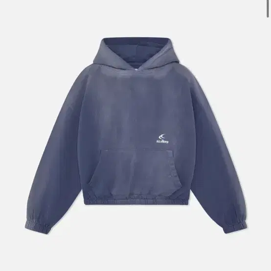 SCULPTOR | 스컬프터 Sculptor Cottage Zip-Up Hoodie Navy #스컬프터