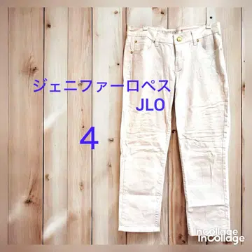 제니퍼 로페즈 JLO 화이트 스키니 데님 4 스트레치 미국 빈티지 의류