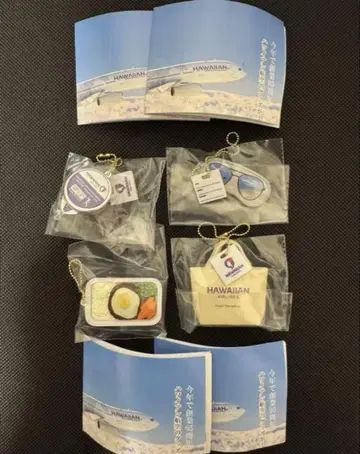 하와이안 항공 미니어처 컬렉션 전 4종 세트