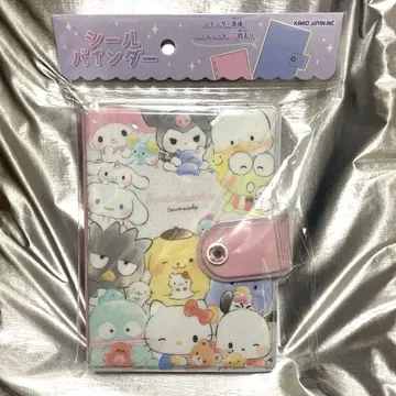 산리오 씰북 씰 바인더 키티 쿠로미 집합 헤이세이 팬시