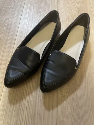블랙 스틸레토 펌프스 L 사이즈