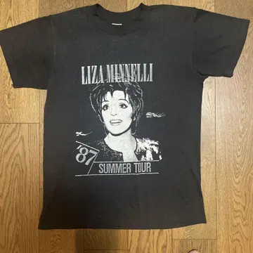 라이자 미넬리 Liza Minnelli 1987 투어 빈티지 티셔츠