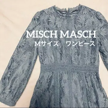 MISCH MASCH 전체 레이스 롱 원피스 [ 다나카 미나미 착용 ]