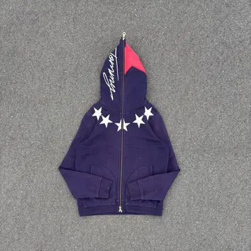 TOMMY HILFIGER DOUBLE ZIP UP HOODIE Y2K