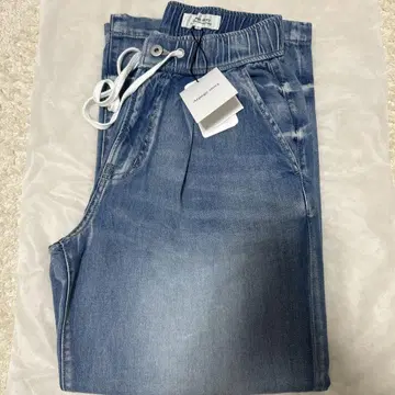 아르페쥬 스토리 텐셀 혼방 드로스트 데님 팬츠