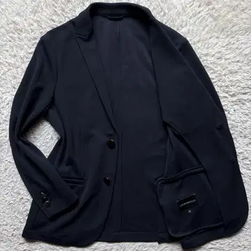 레어 XL 사이즈 엠포리오 아르마니 언라이닝 자켓 메탈 버튼 네이비