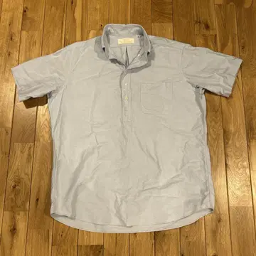 Surf & Tailor MOAT 반팔 셔츠 풀오버 라이트 블루