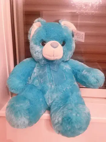 두바이 구매! 패션 블루 곰 봉제 인형