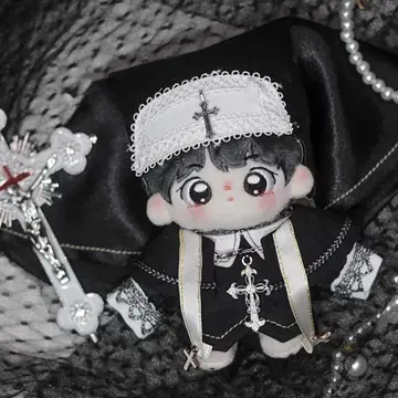무속성 봉제 인형 의류 10cm 옷 갈아입기