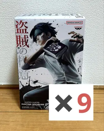 HUNTER x HUNTER 도적의 극의 클로로 피규어 9개 세트!