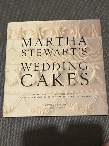 [ 새상품급 ] Martha Stewart's Wedding Cakes