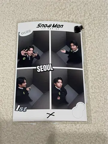 SnowMan POPUP 한국 메구로 렌 푸리쿠라
