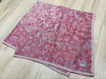 피에르 가르뎅 울 대형 스톨 꽃무늬