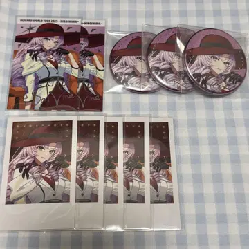 이치햐쿠만텐바라 사로메 폴라로이드풍 카드 캔뱃지