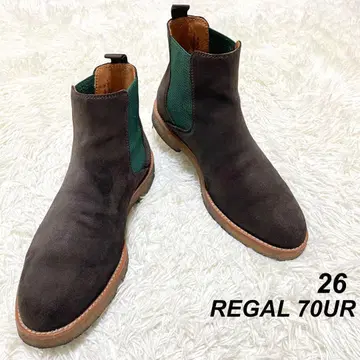 [ 새상품급 ] REGAL 사이드 고어 부츠 스웨이드 70UR 26