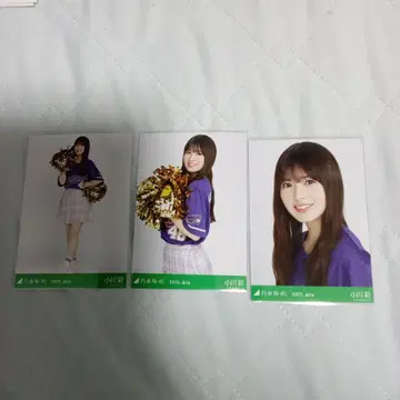 노기자카46 오가와 아야 브로마이드 베이스볼 셔츠 2025 컴프 1