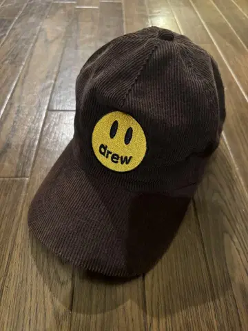 drew house 코듀로이 캡 브라운