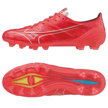 Mizuno 알파 재팬 스파이크 슈즈 레드 26cm