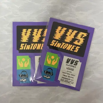 SixTONES VVS 2024 투어 스티커