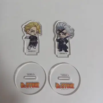 Dr. STONE 미니 아크릴 스탠드 스탠리 제노