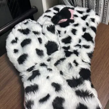 101마리 강아지 머플러 팬캡