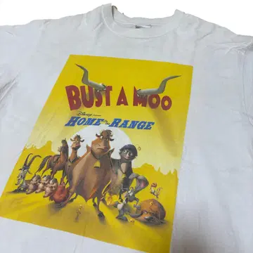 00s Disney store 혼 온 더 레인지 T셔츠