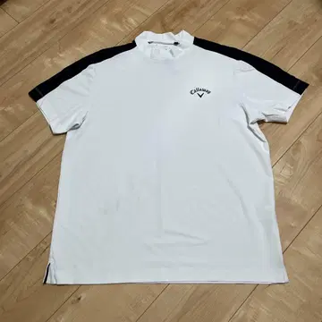 Callaway 골프 셔츠 하이넥 화이트