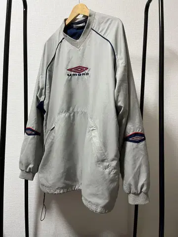 00's UMBRO 그레이 나일론 자켓